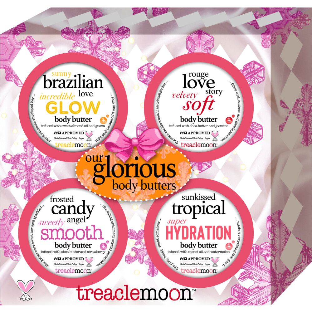 Treaclemoon Geschenkset Our Glorious Body Butters 4x50 ml
