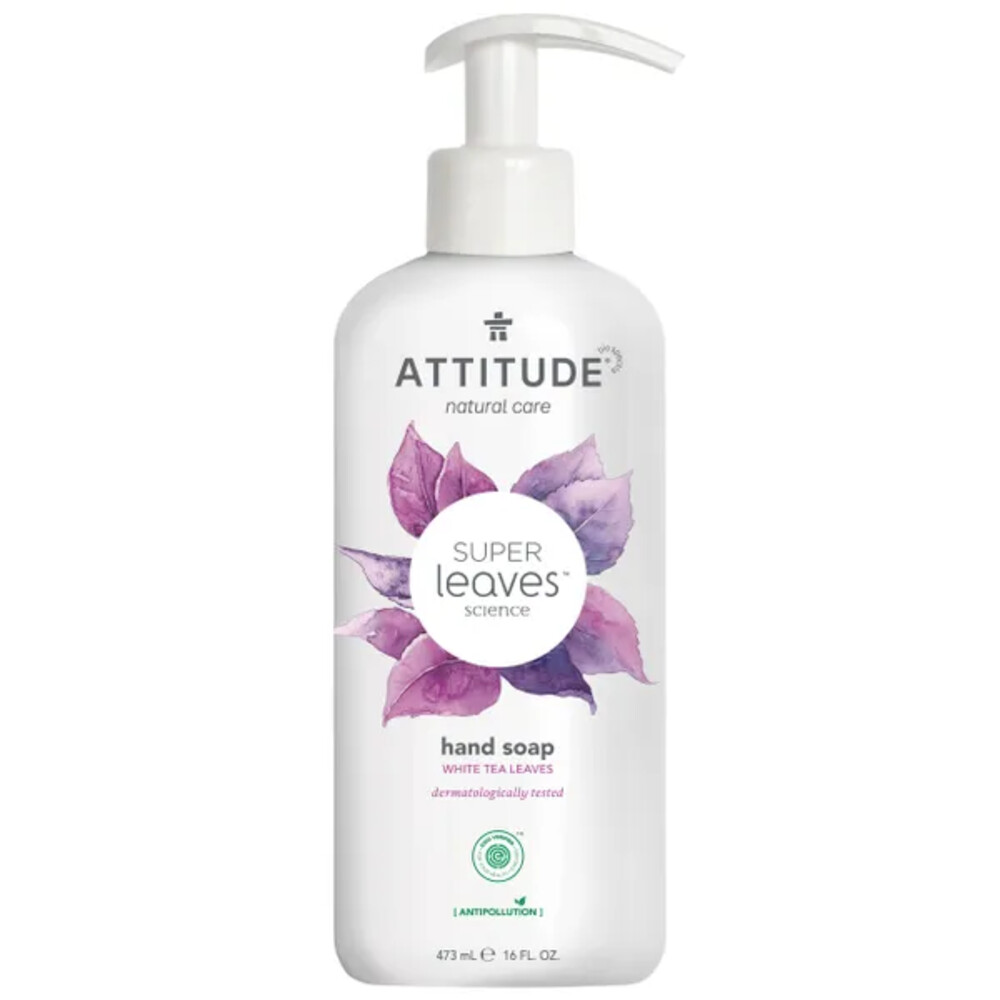Attitude Super Leaves Handzeep White Tea Leaves 473 ml