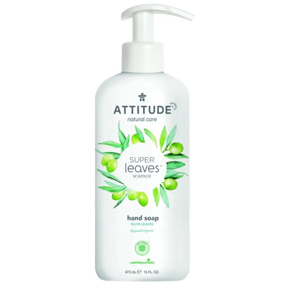 Attitude Super Leaves Handzeep Olive Leaves 473 ml