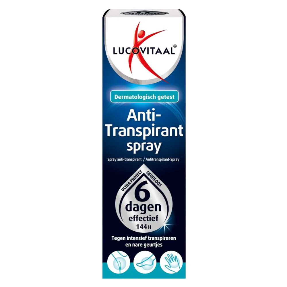 2+3 gratis: Lucovitaal Anti-Transpirant Spray 40 ml