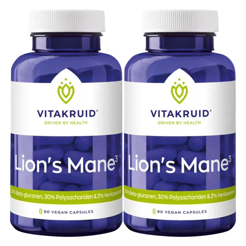 2x Vitakruid Lion's Mane 90 capsules