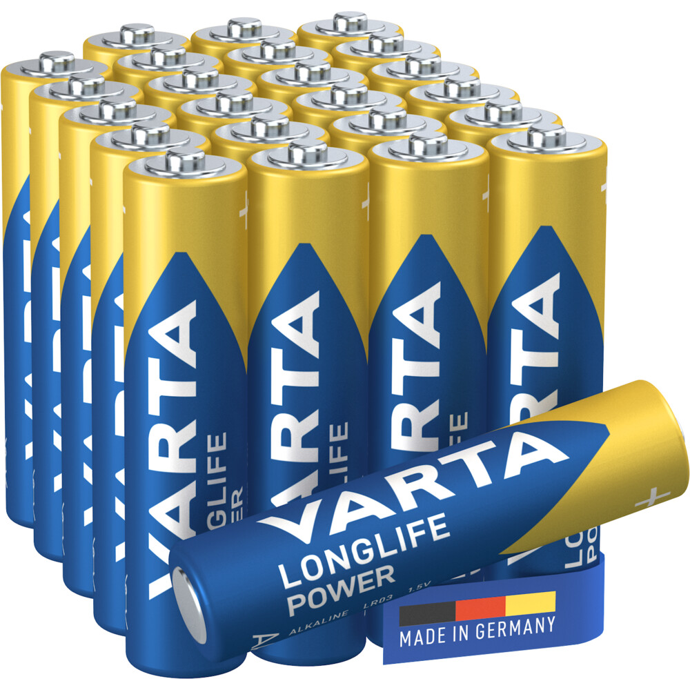 Varta Longlife Power Batterijen Aaa Clear Value Pack 24 Stuks