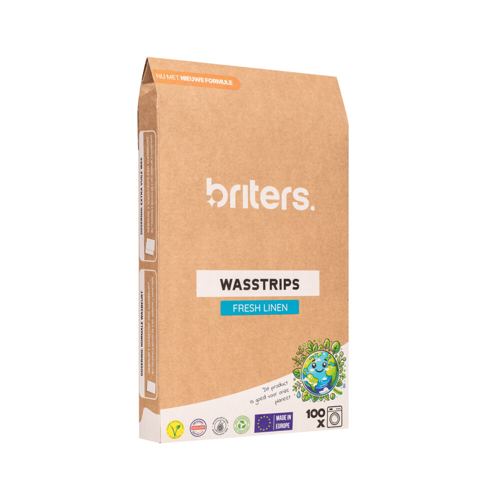 Briters Wasstrips Fresh Linen 100 Wasbeurten