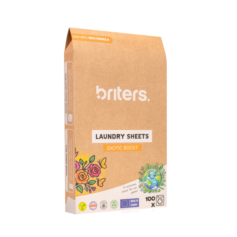 Briters Wasstrips Excotic Boost 100 Wasbeurten