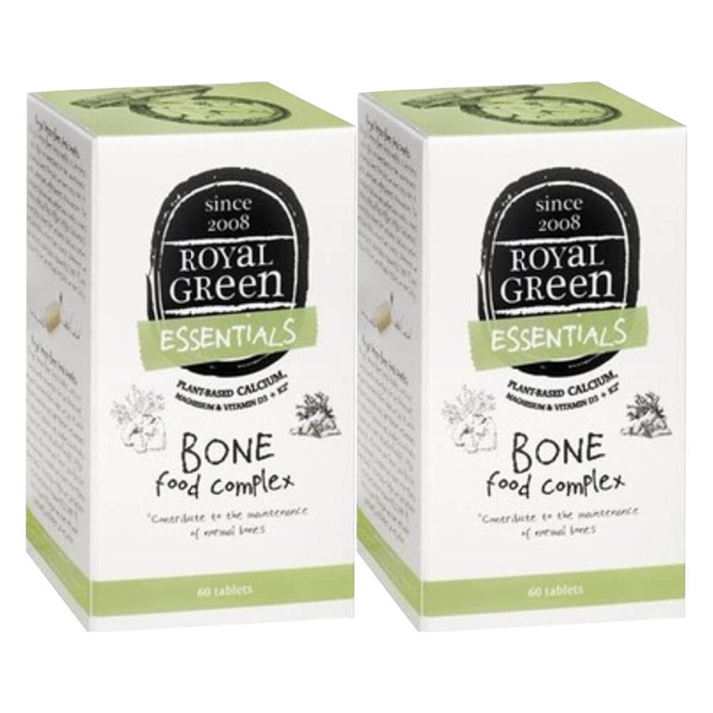 2x Royal Green Bone Food Complex 60 tabletten