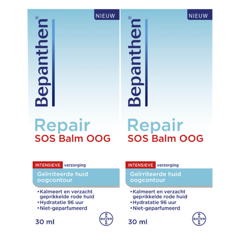 2x Bepanthen Repair SOS Oog Balsem 30 ml