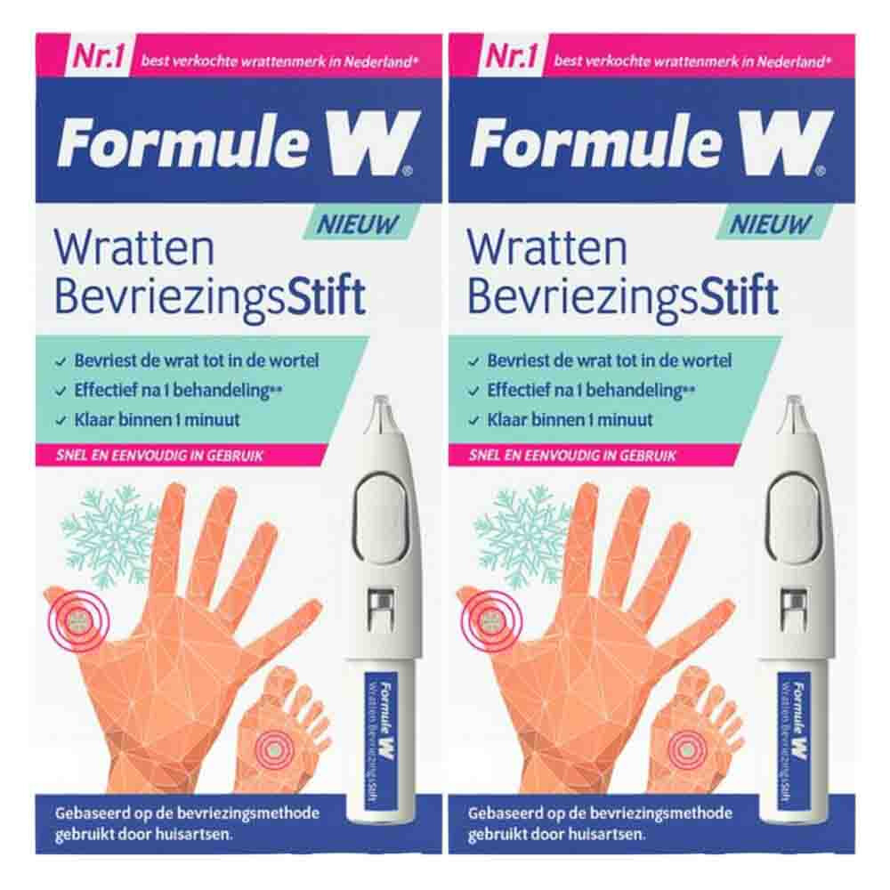 2x Formule W Wratten Bevriezingsstift 15 ml