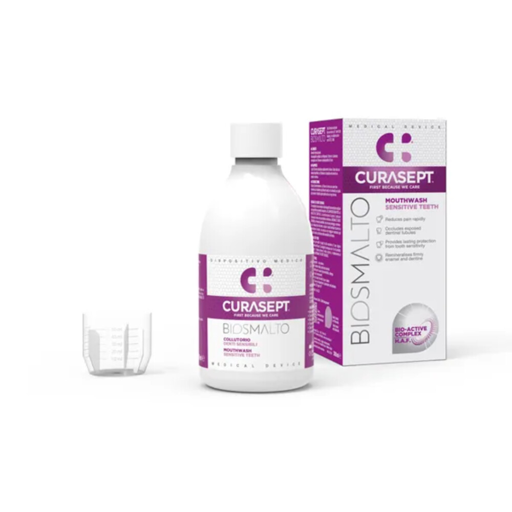 Curasept Mondspoelmiddel Biosmalto Gevoelige Tanden 300 ml
