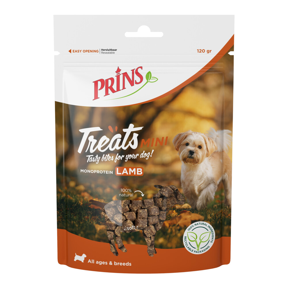 Prins 10x  Hondensnack Treats Lamb 120 gr