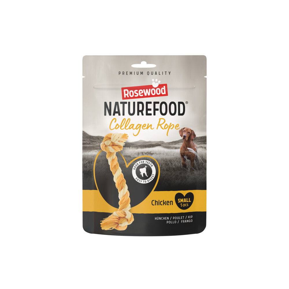 Rosewood Naturefood Hondensnack Collageen Rope Chicken S 100 gr