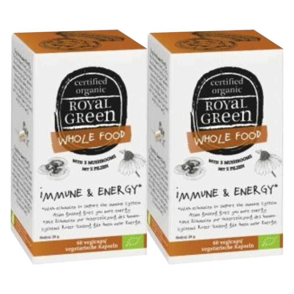 2x Royal Green Immune&Energy 60 capsules