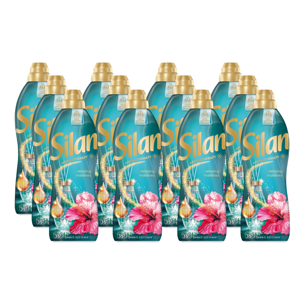 12x Silan Wasverzachter AT Relaxing Maldives 35 Wasbeurten 770 ml