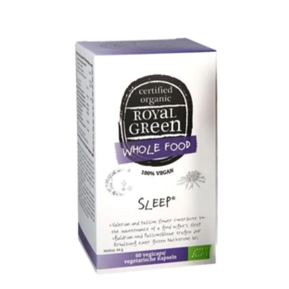 Royal Green Sleep Biologisch 60 vegacapsules