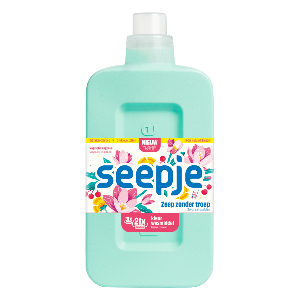 Seepje Wasmiddel Kleur Magische Magnolia 945 ml