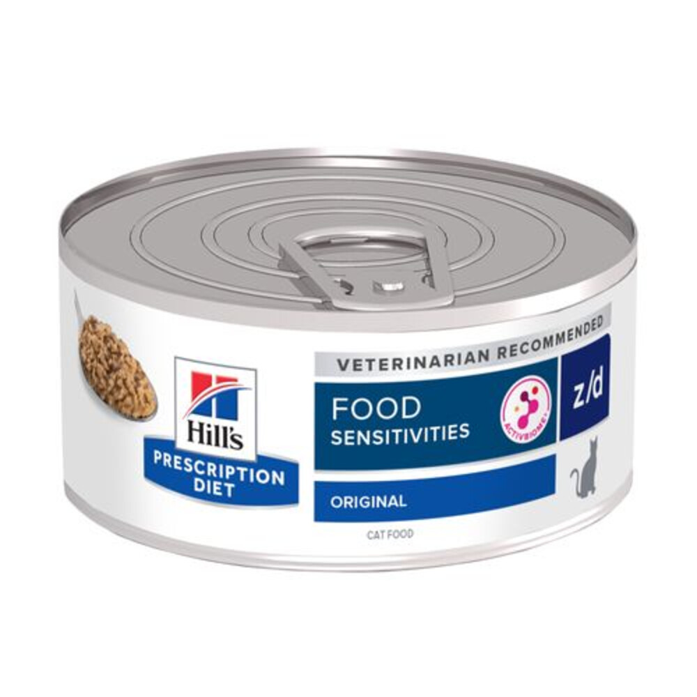 Hill's Prescription Diet z/d Food Sensitivities Kattenvoer Nat 156 gr