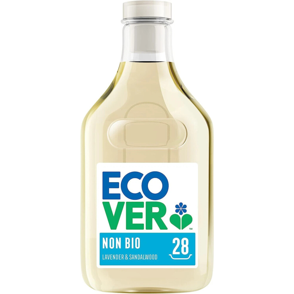 6x Ecover Wasmiddel Universeel Lavendel&Sandelhout 28 Wasbeurten 1 liter