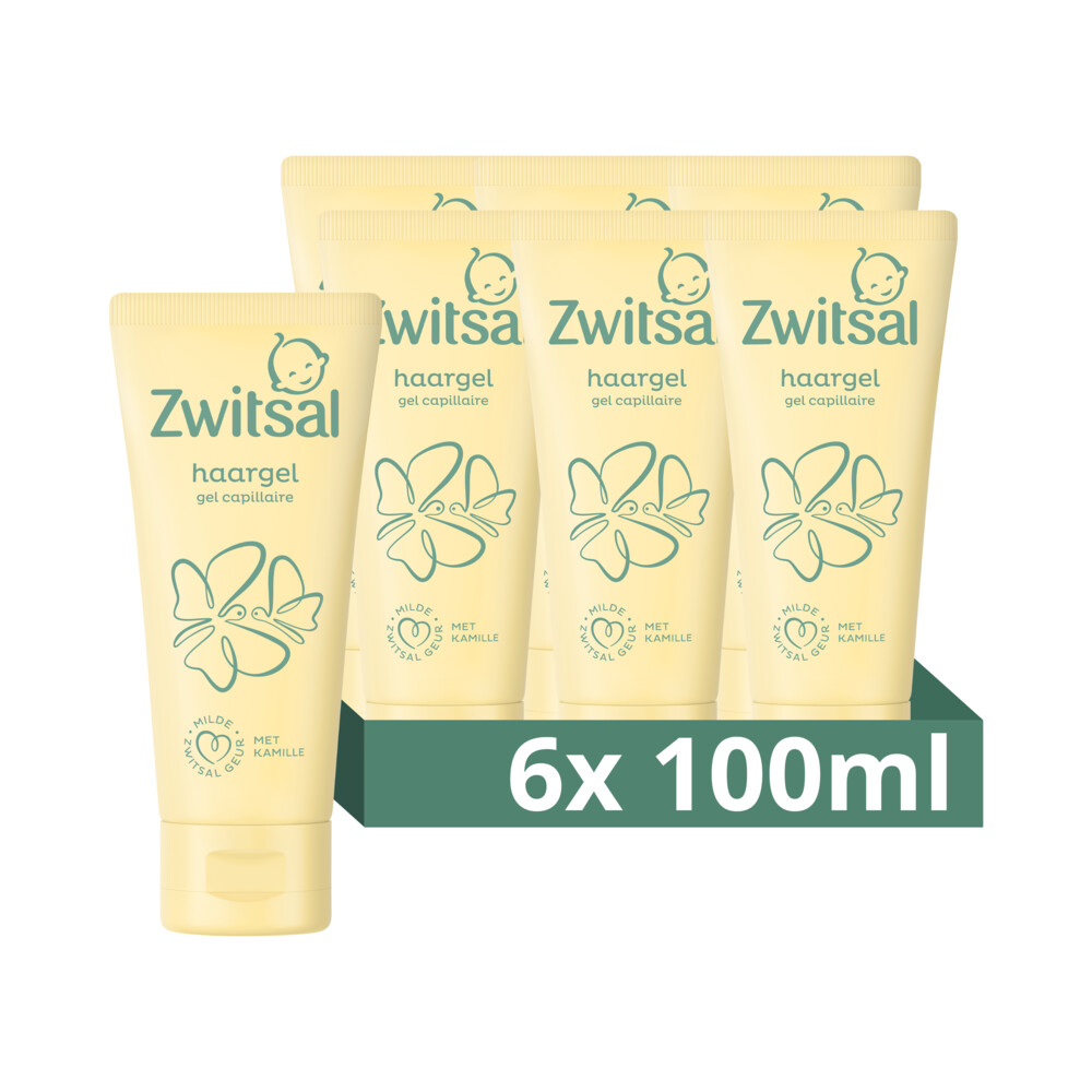 6x Zwitsal Haargel Baby 100 Ml