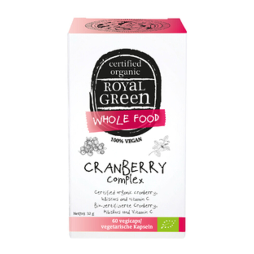 2x Royal Green Cranberry Complex Biologisch 60 capsules