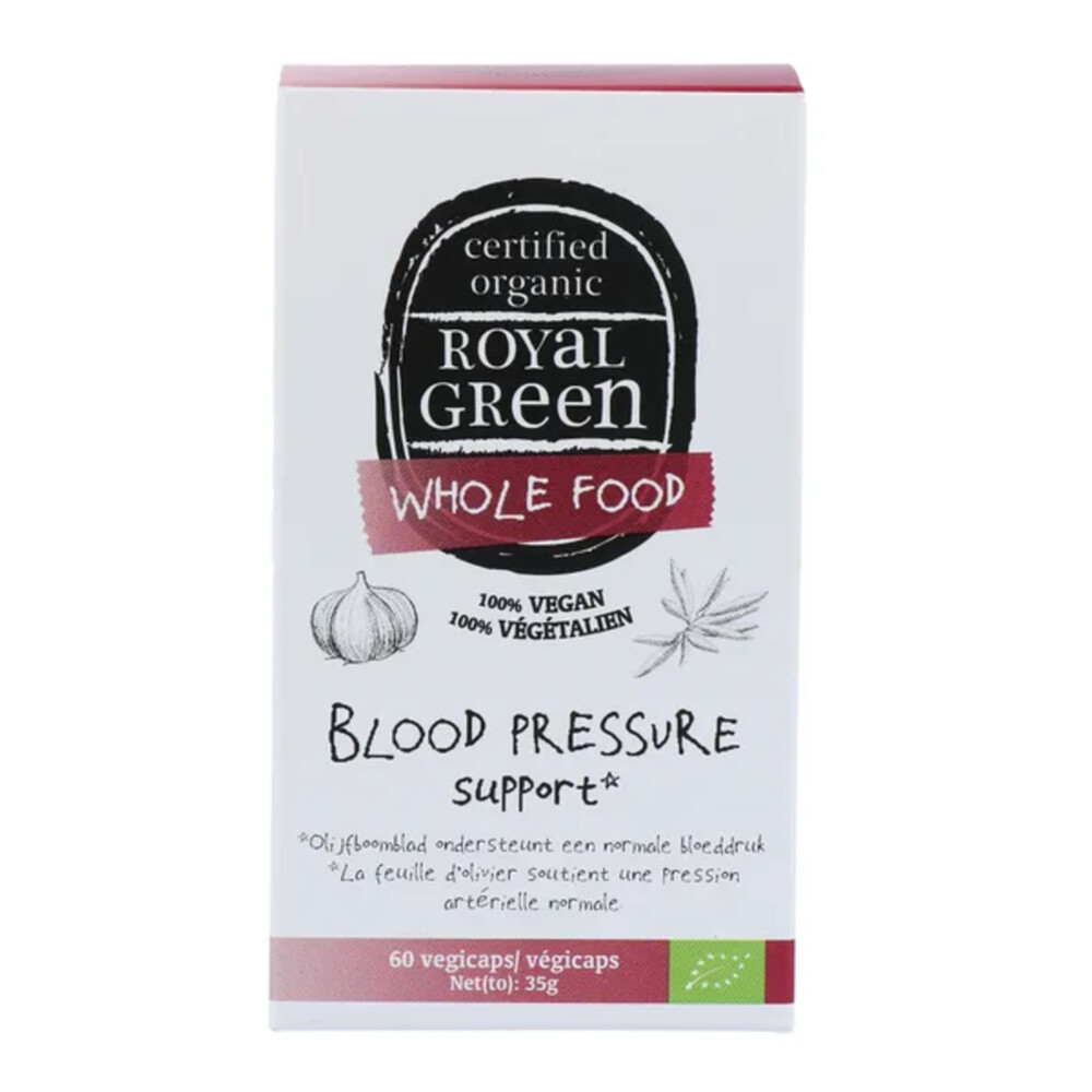 Royal Green Blood Pressure Support Biologisch 60 vegacapsules
