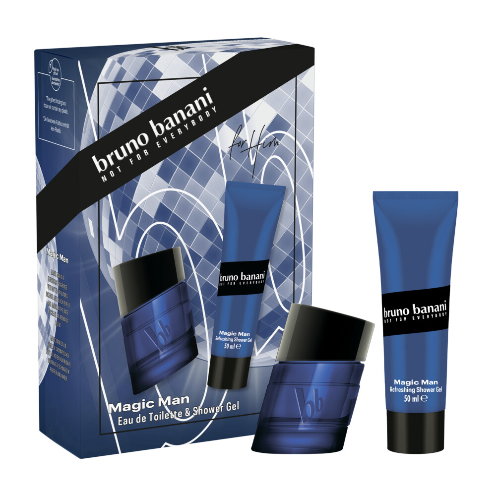 Bruno Banani Eau de Toilette + Showergel Magic Man 80 ml