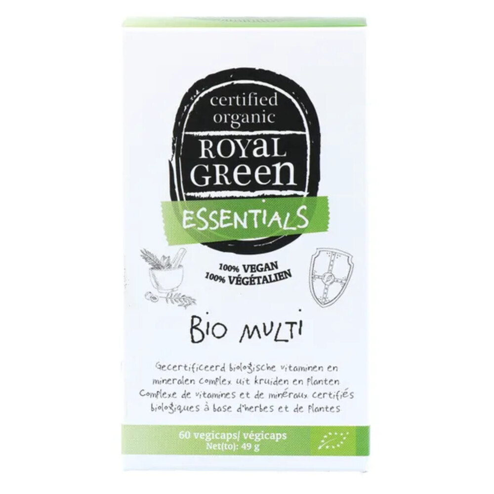 2x Royal Green Multi Biologisch 60 vegacapsules