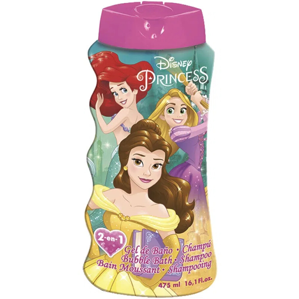 Disney 2in1 Shampoo&Badschuim Princess 475 ml