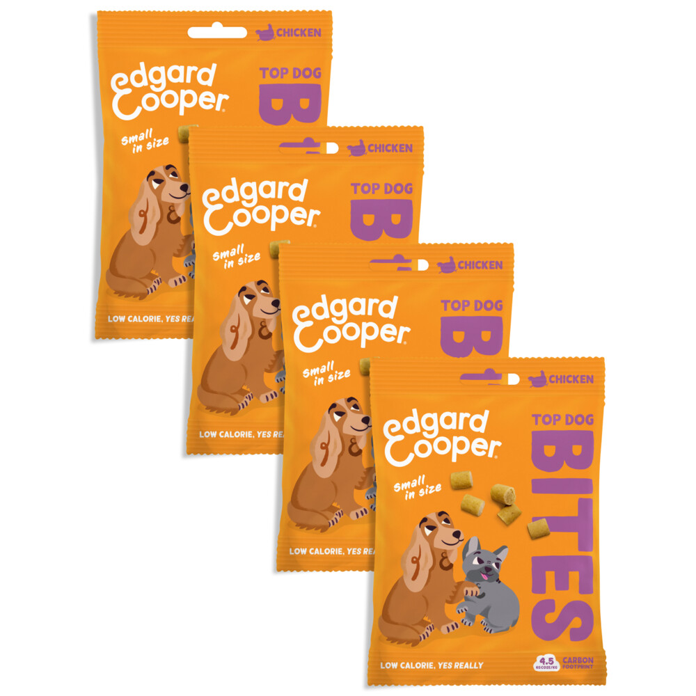 4x Edgard&Cooper Adult Bite S Kip 50 gr
