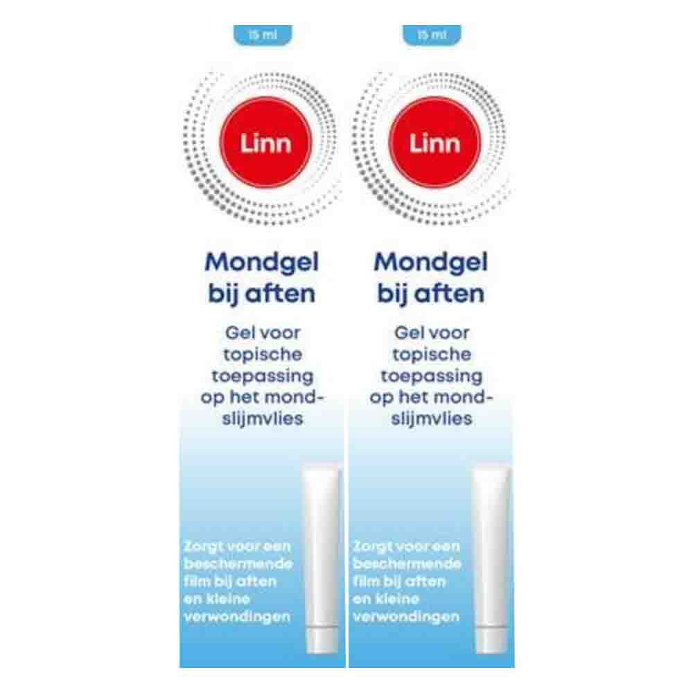 2x Linn Mondgel Bij Aften 15 ml