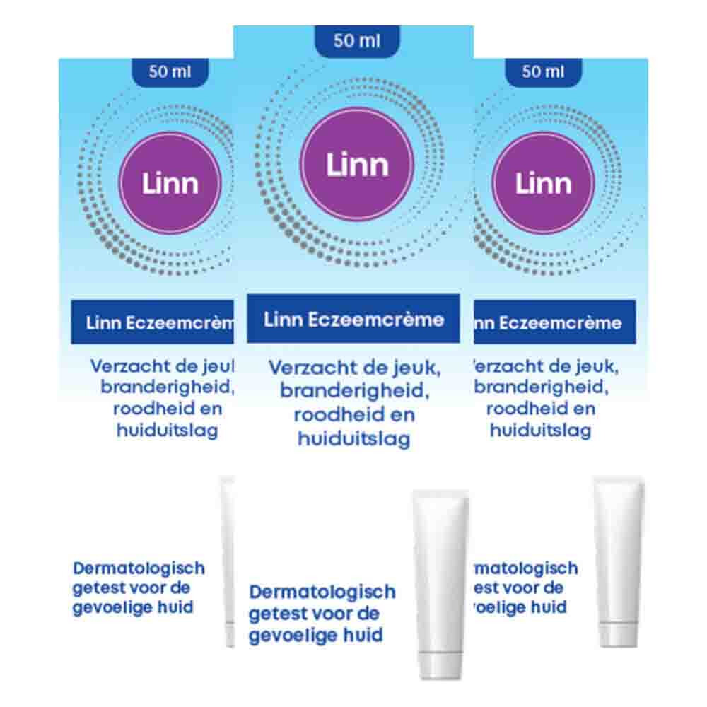 3x Linn Eczeemcrème 50 ml