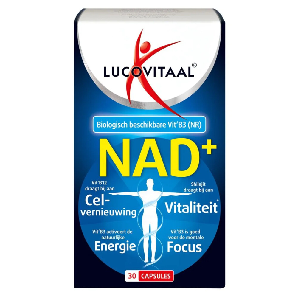 2+2 gratis: Lucovitaal NAD+ 30 capsules