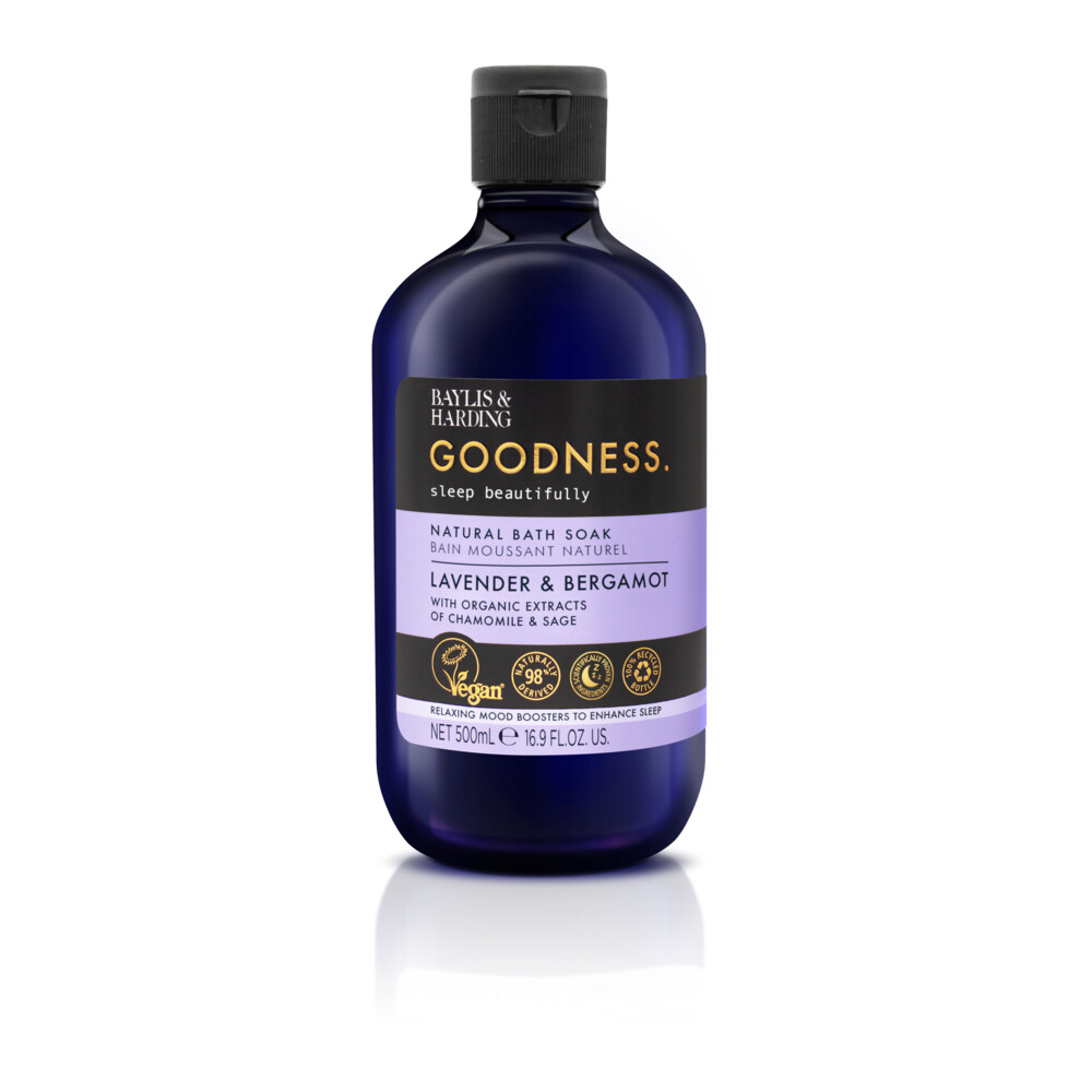 Baylis & Harding Goodness Bath Soak Sleep Lavender & Bergamot 500 ml