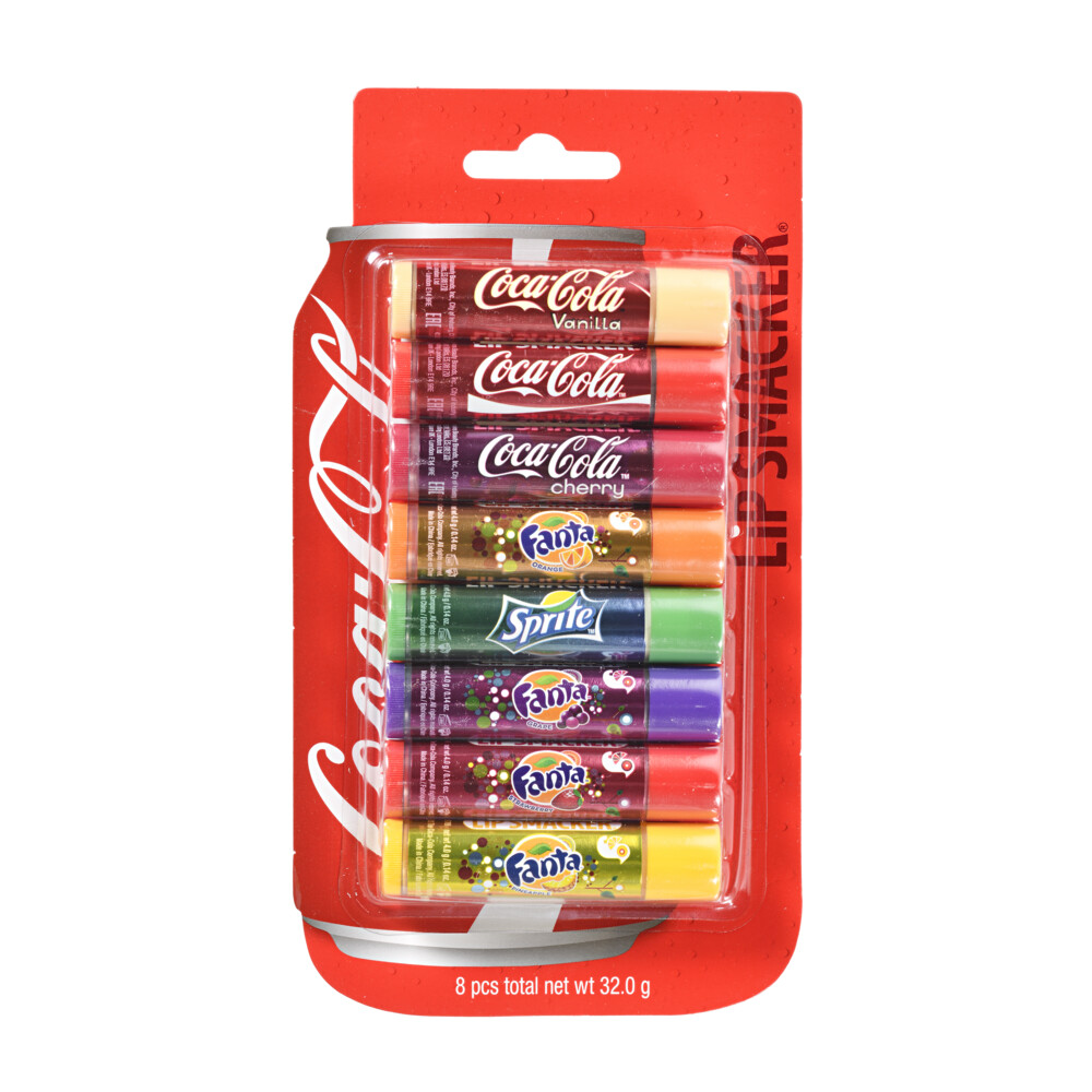 Lipsmacker Lip Balm Coca Cola Party Pack 8 stuks