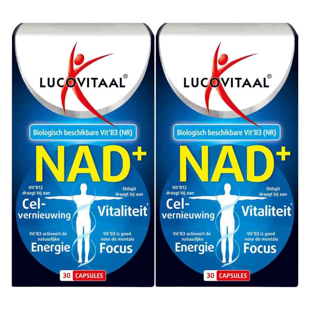 2x Lucovitaal NAD+ 30 capsules
