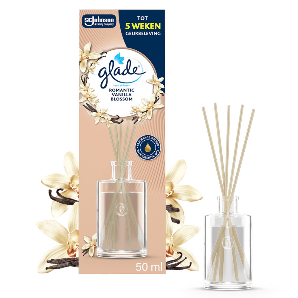 Glade Geurstokjes Romantic Vanilla Blossom 50 ml