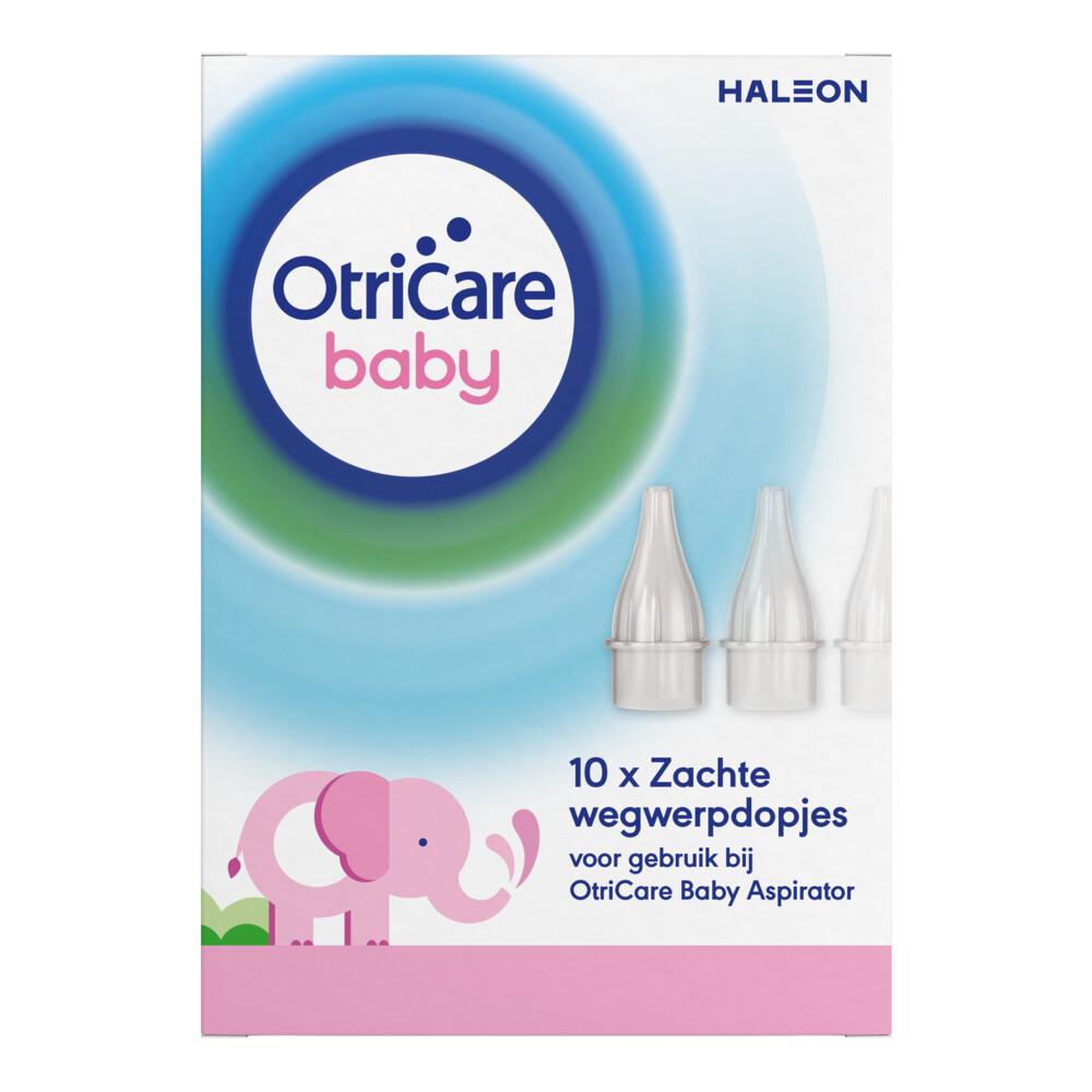2x Otrivin OtriCare Baby Zachte Wegwerpdopjes 10 stuks