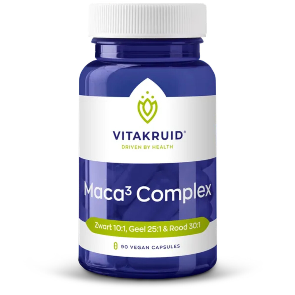 Gratis Verzending: Vitakruid Maca 3 Complex 96 vegacapsules