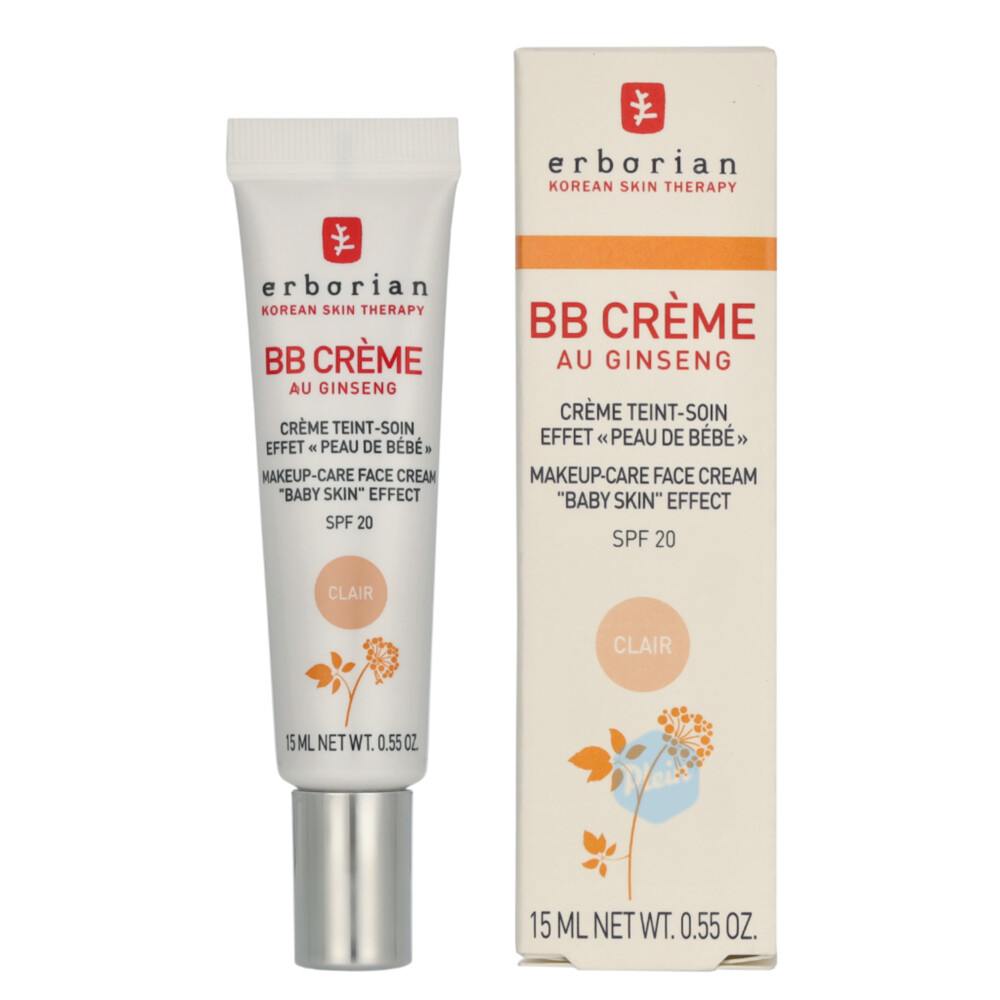 Erborian BB Cream Au Ginseng SPF20 Clair 15 ml