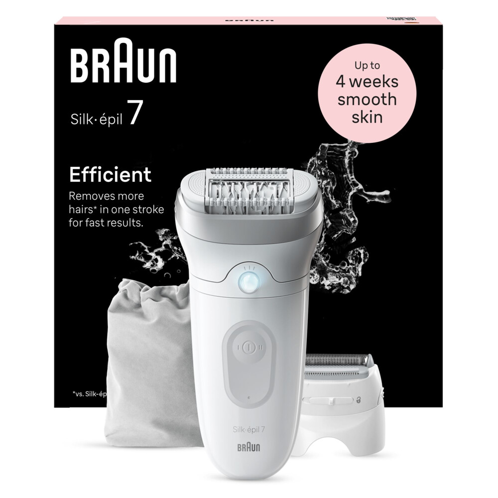 Braun Epilator Silk·épil 7-041 Wit/Zilver