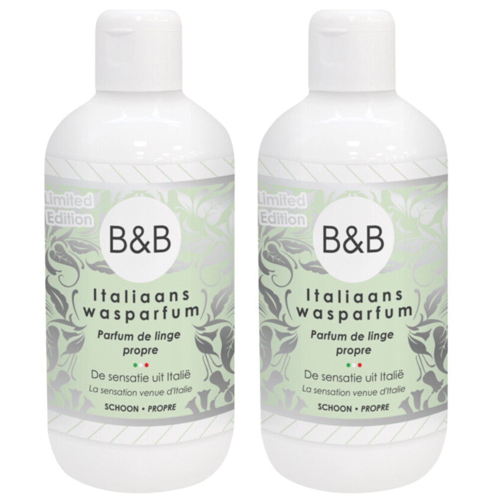 2x B&B Italiaanse Wasparfum Limited Edition Schoon 250 ml