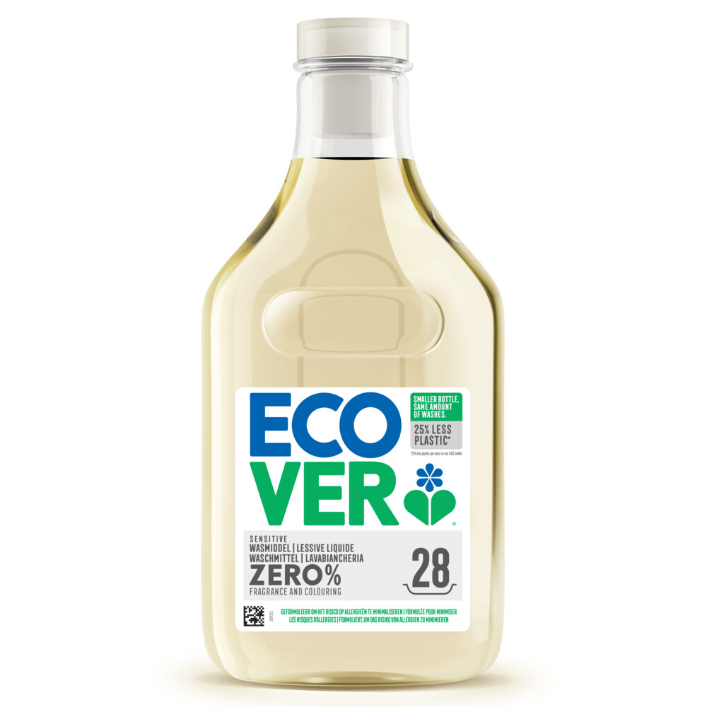 Ecover Vloeibaar Wasmiddel Zero 28 Wasbeurten 1 liter