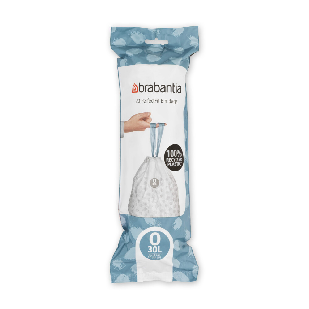 Brabantia PerfectFit Vuilniszakken Code O 30 Liter 20 zakken