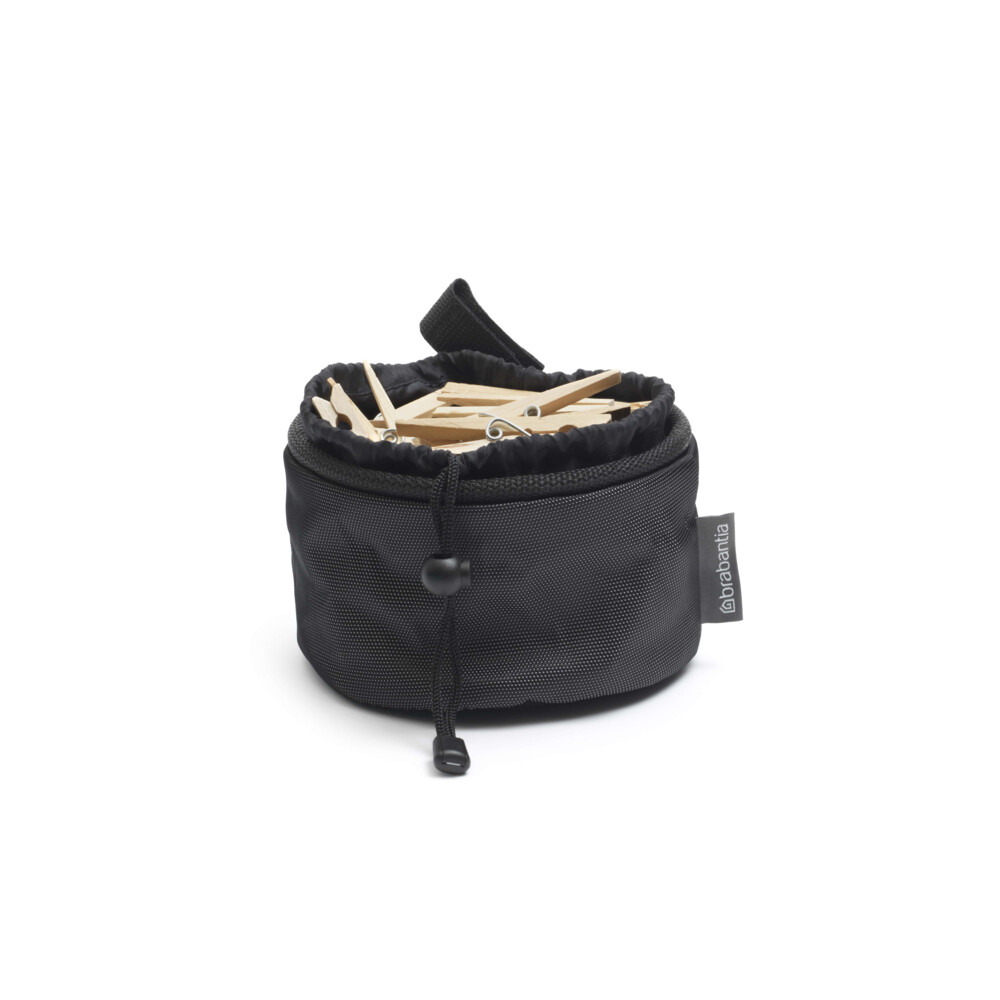 Brabantia Wasknijpertasje Compact Matt Black