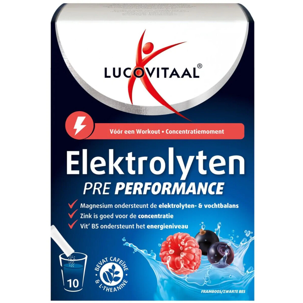 , Lucovitaal Elektrolyten Pre Performance 10 Sachets