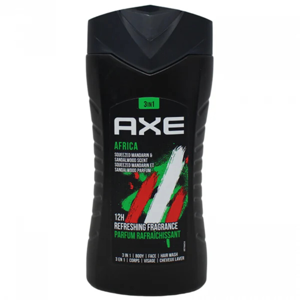 Axe 3-in-1 Douchegel Africa 250 ml