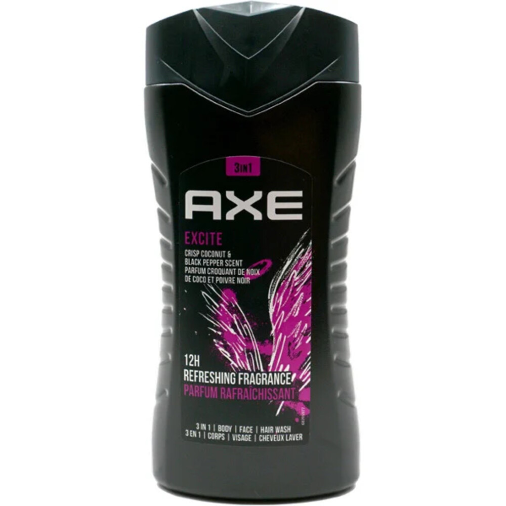 Axe 3-in-1 Douchegel Excite 250 ml
