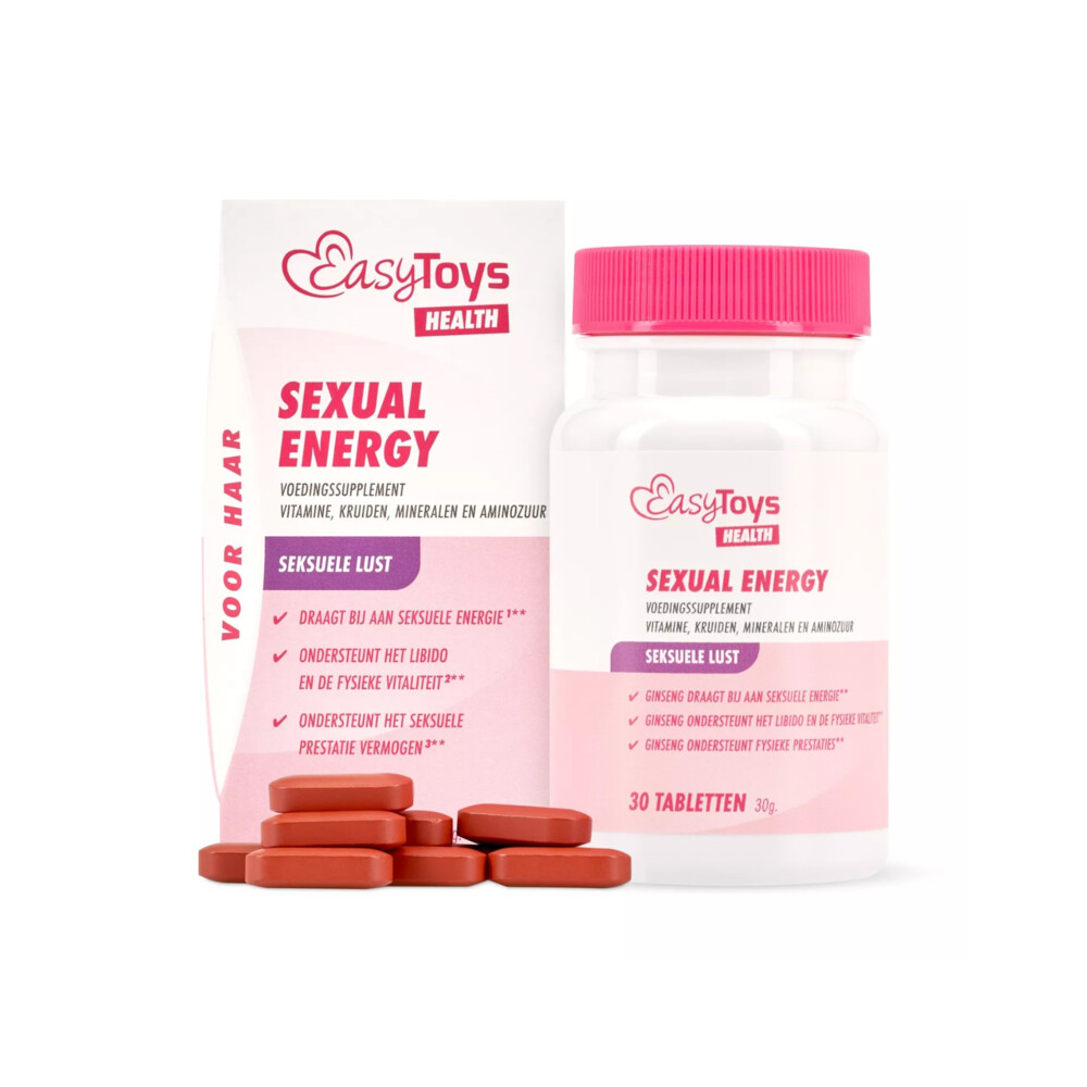 Easytoys Supplementen Vrouw Energie Support 30 tabletten