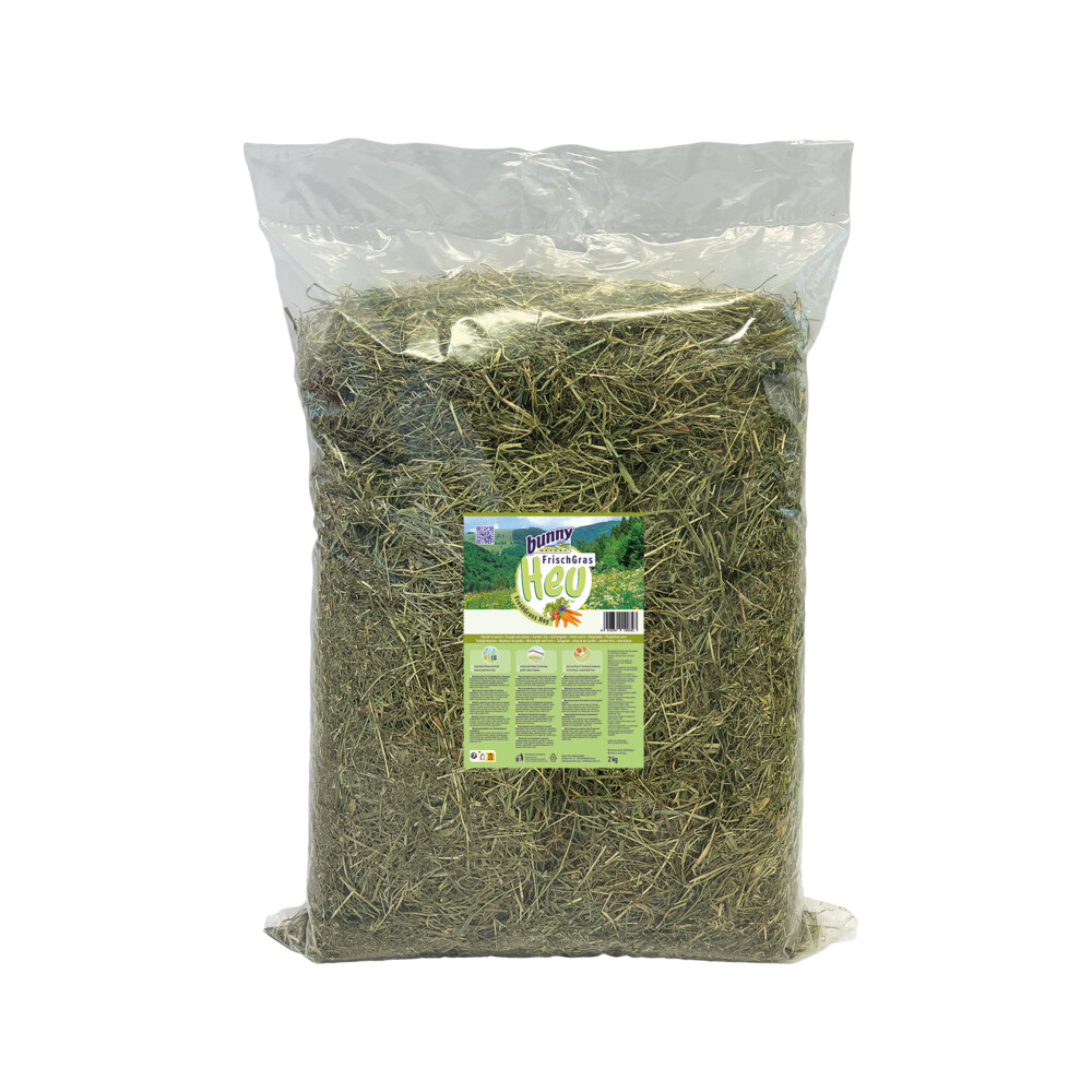 Bunny Nature Knaagdiervoer Vers Gras Hooi Tuingeluk 2 kg