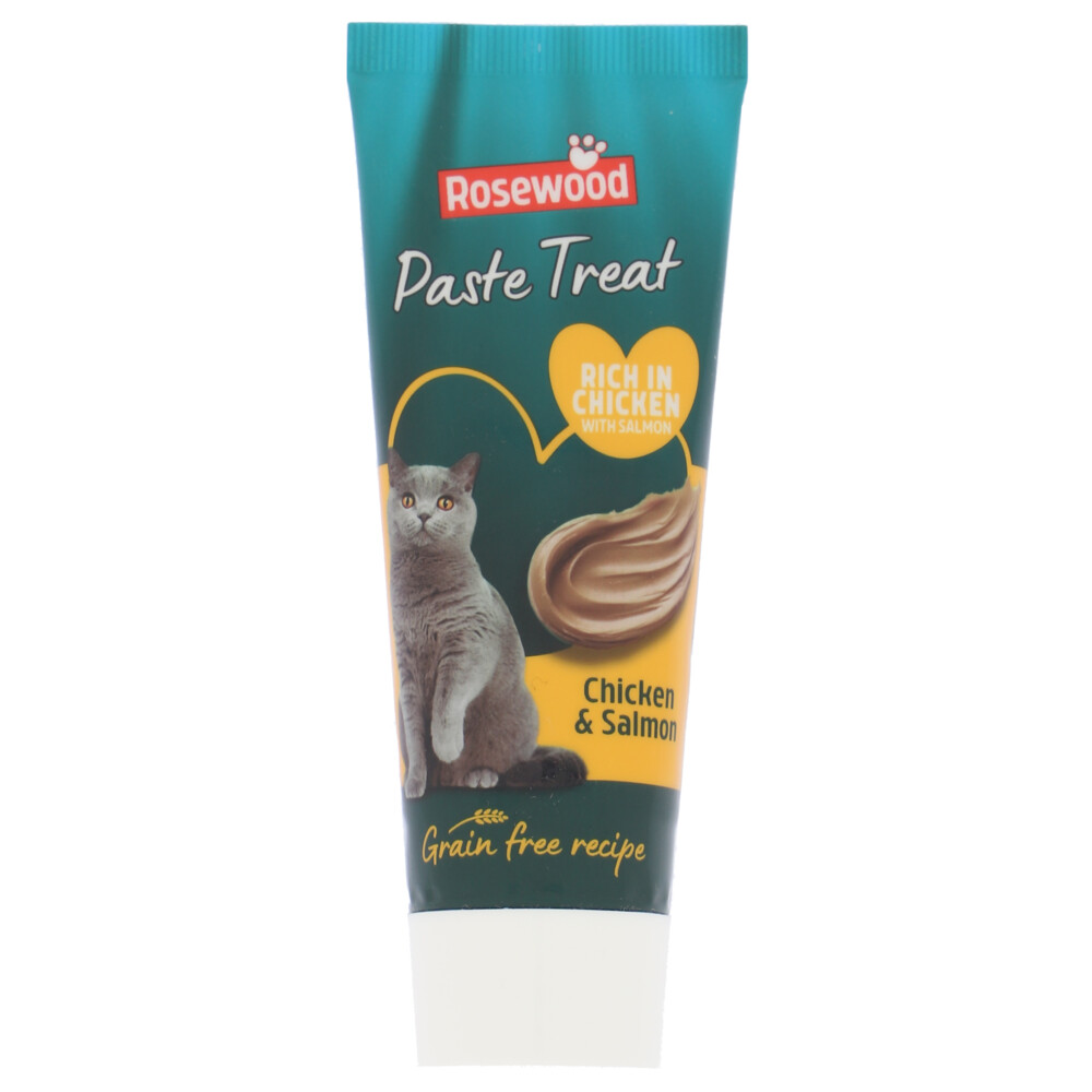 Rosewood kattensnack - zalm-smaak 80 g | Snacks