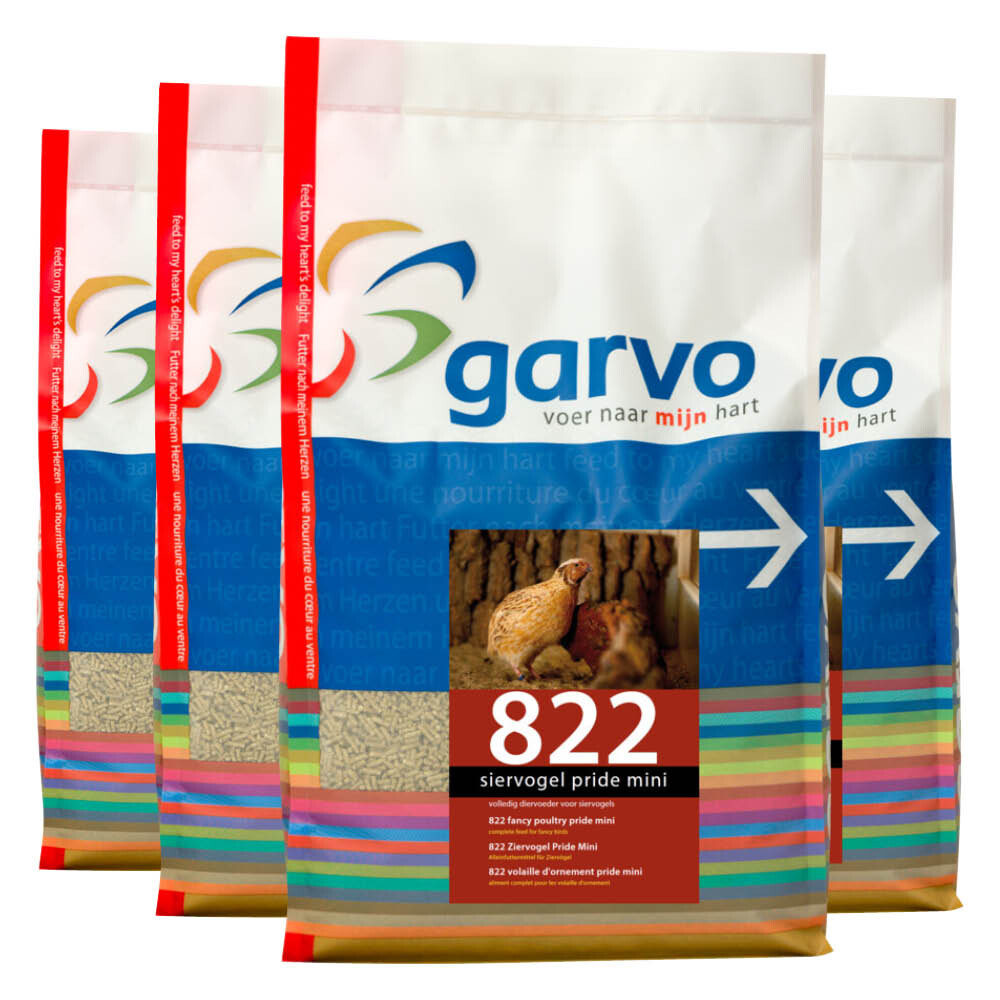 4x Garvo Siervogel Pride Mini 4 kg