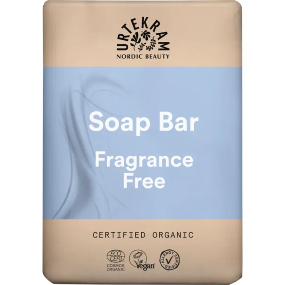 Urtekram Soap Bar Fragrance Free 100 gr